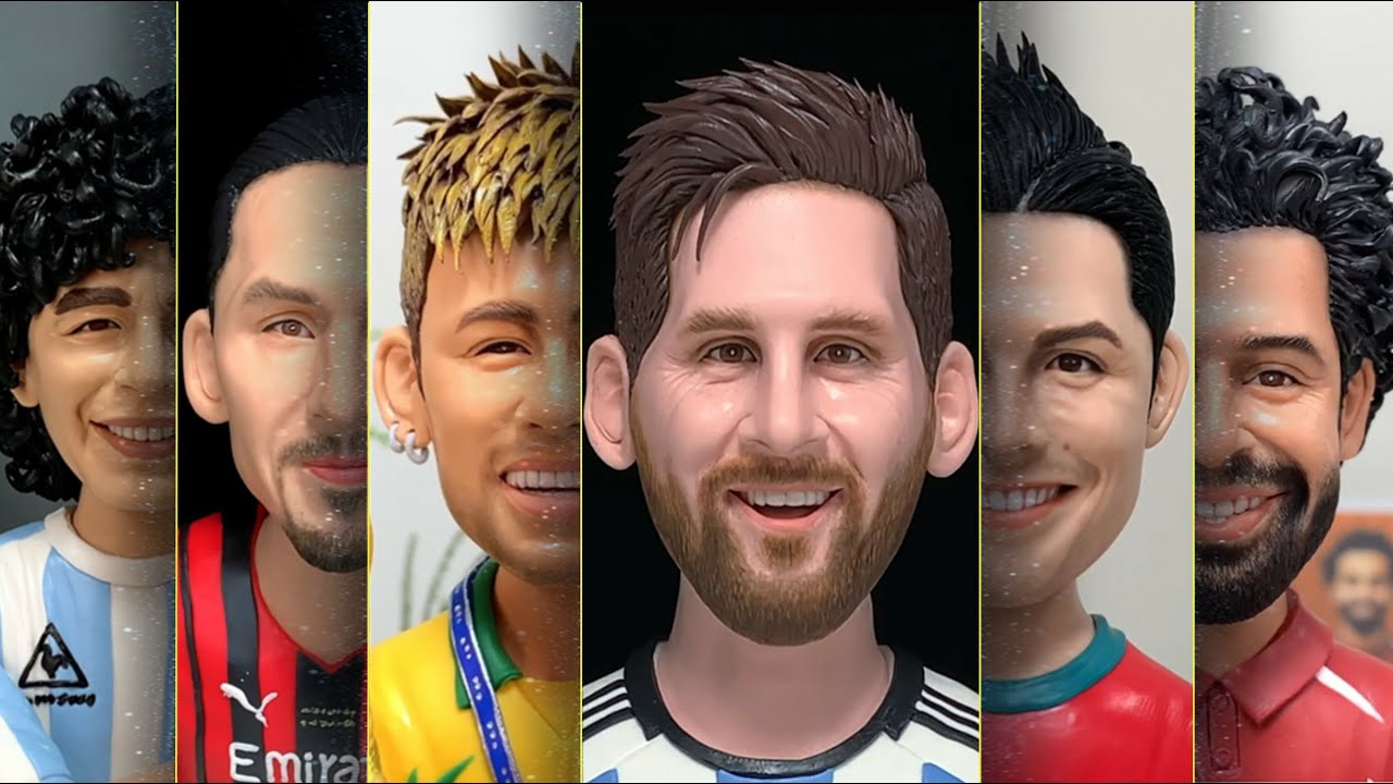 The Art of Clay Sculpture: Celebrating Soccer Heroes