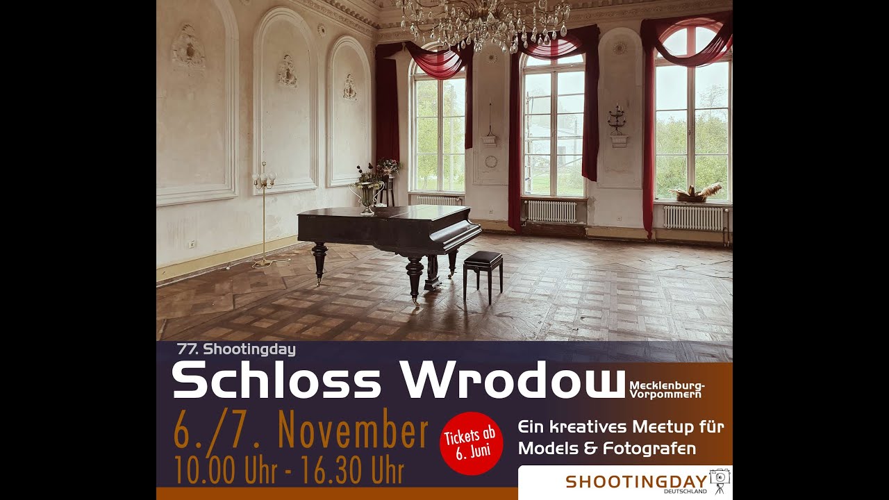 Unser Shootingday im Schloss Wrodow