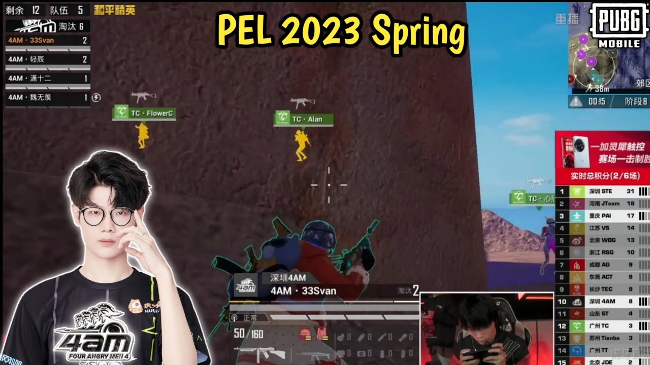 4AM 33Svan 1v3 hold against TC • PEL 2022 Spring Season