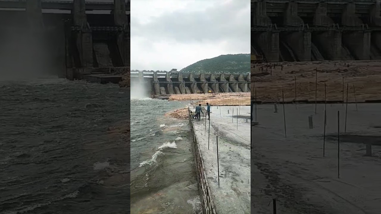 Somasila dam heavy flood