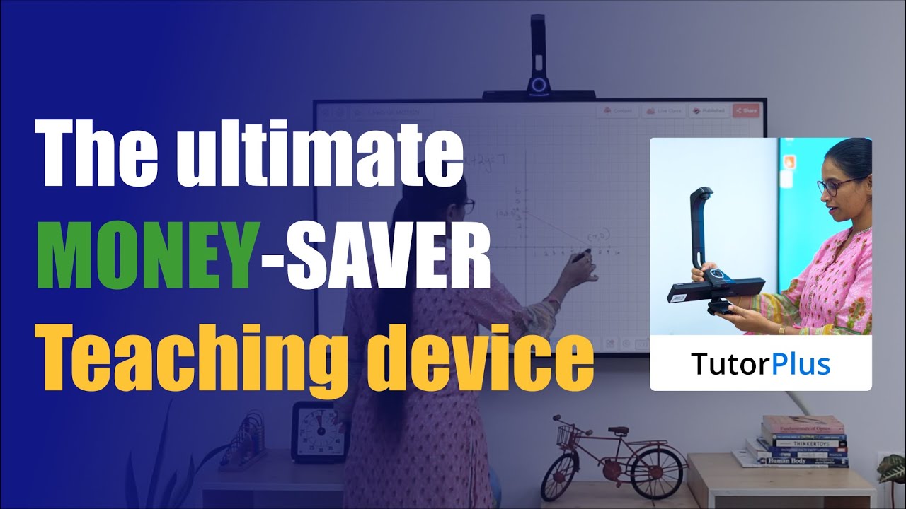 TutorPlus | The Cost Effective Portable Digital Board | #DigitalBoardForEveryTeacher