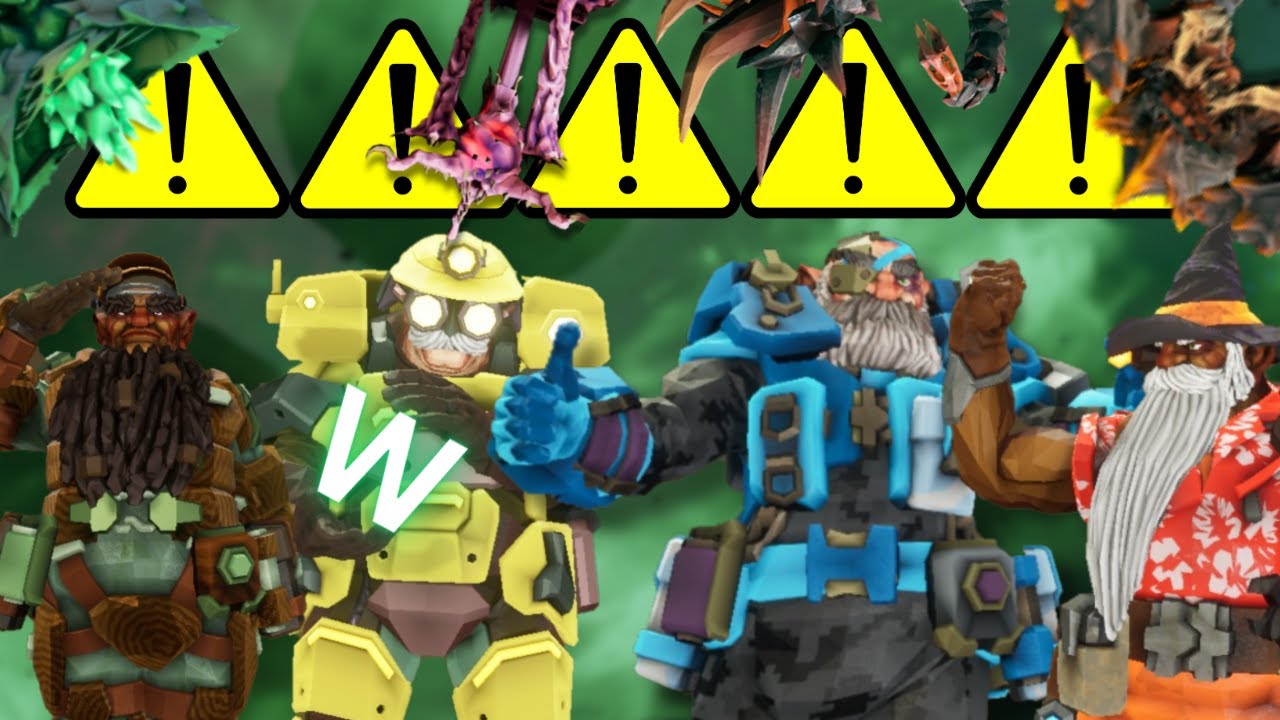 4 PLAYERS VS ALL ENEMIES | DEEP ROCK GALACTIC