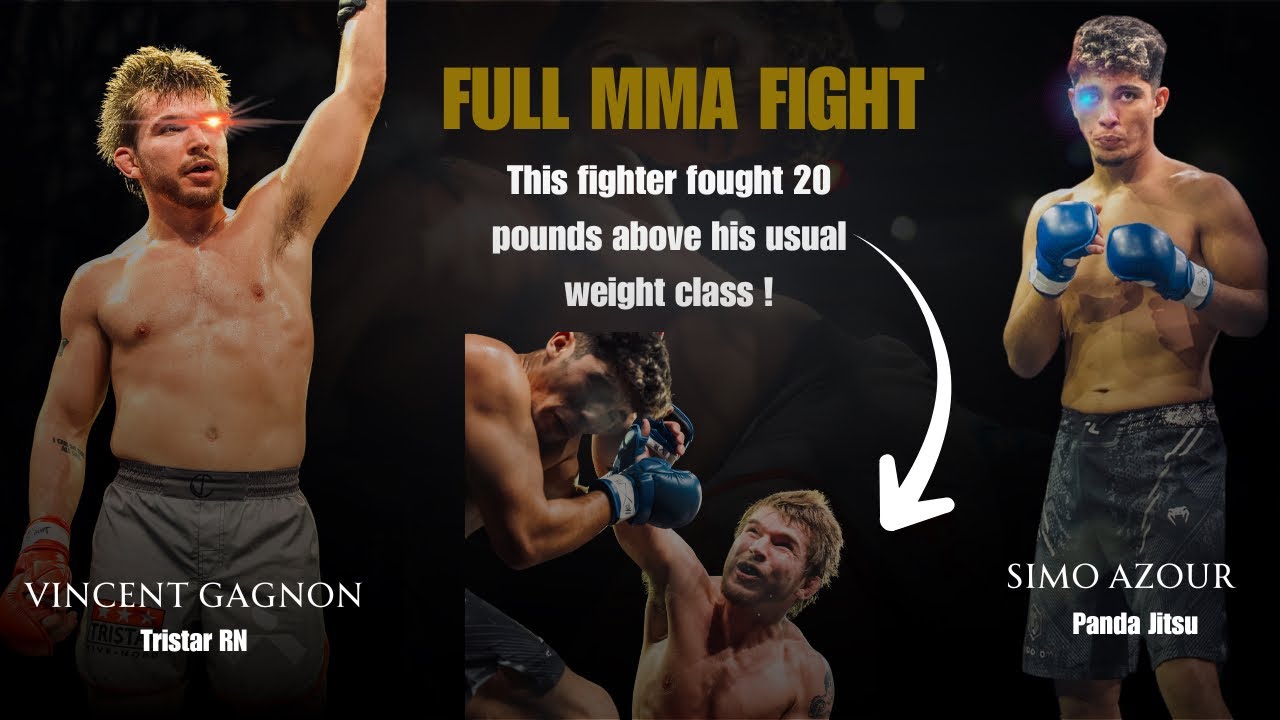 MMA SHOWDOWN 🥊! Vincent Gagnon vs Simohammed Azour- FULL MMA FIGHT -FFL1