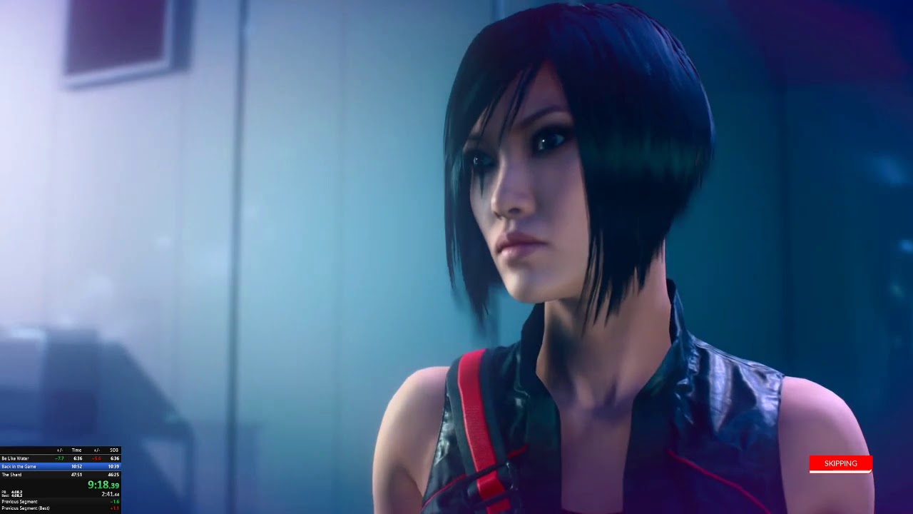 Mirror's Edge Catalyst - NG+ Speedrun 47:33 (46:55 re-time) Former World Record