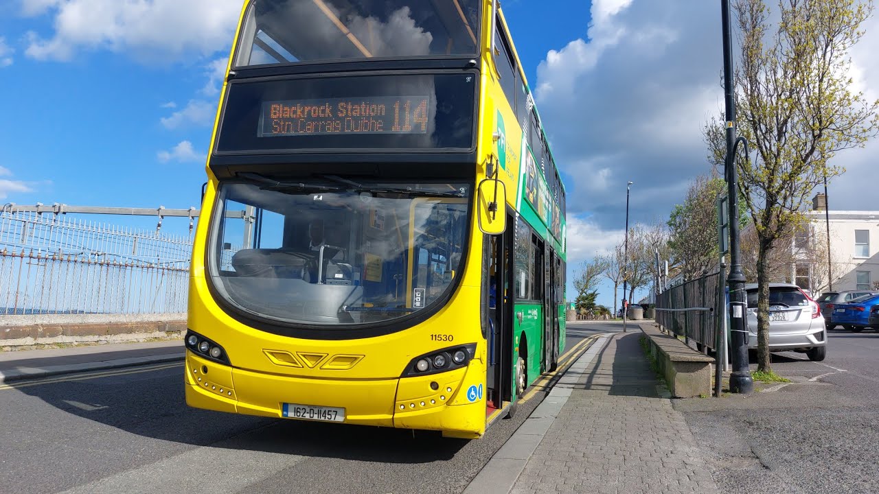 #100 Ride On Board Go Ahead Ireland Wright Gemini 3 11530 Route 114 to Blackrock Station 14/4/23