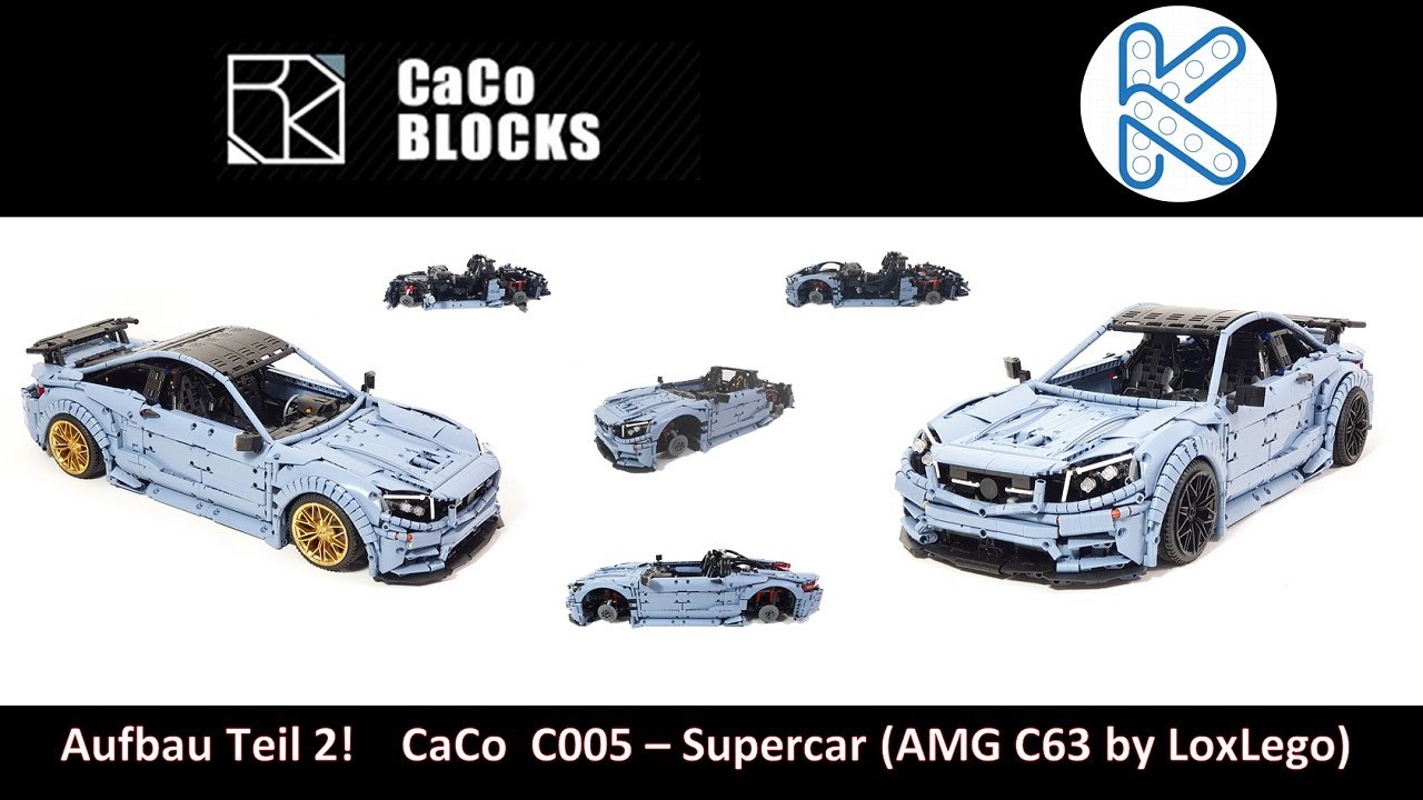Der 2te Teil zum Aufbau von CaCo's C005 Super Car C63 AMG