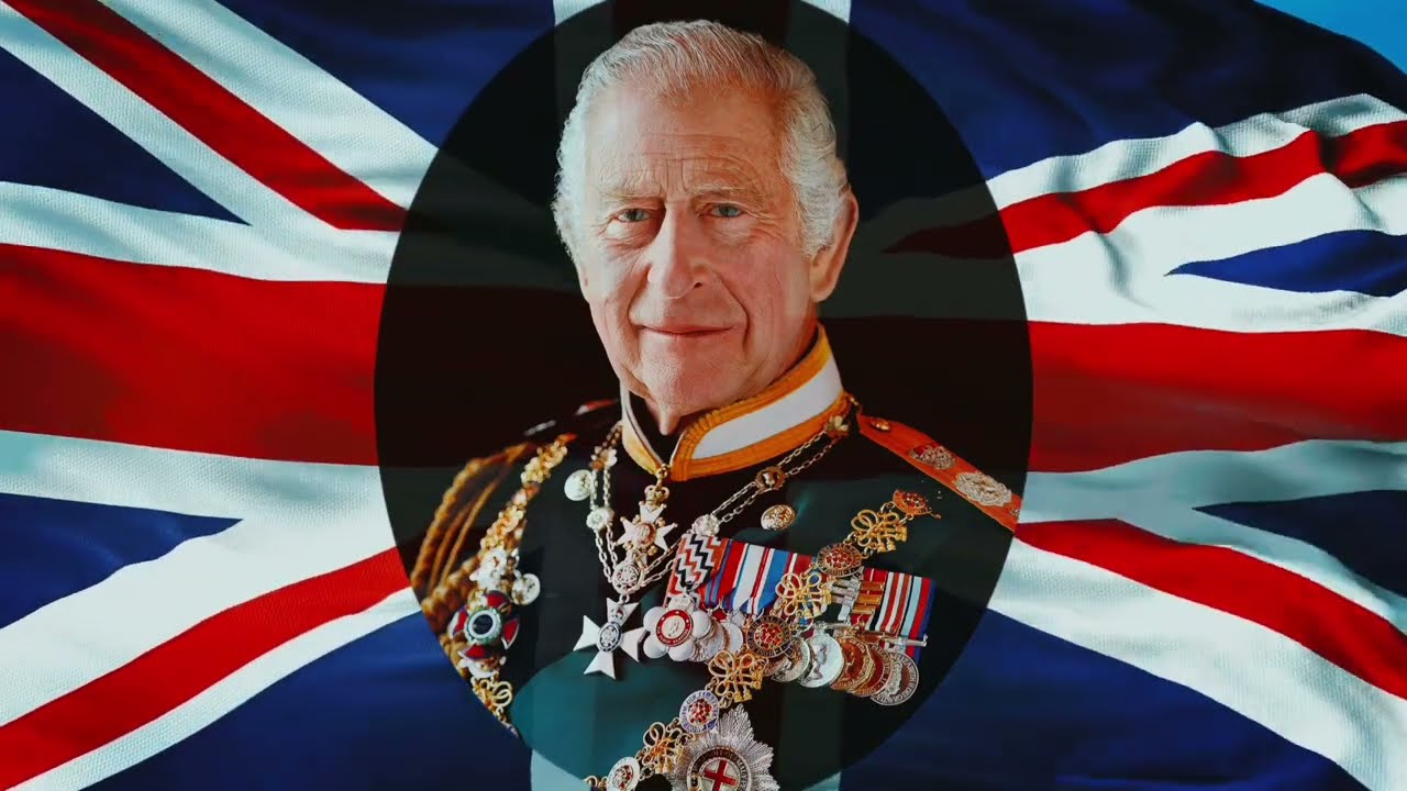 God Save The King (retro style sign-off)