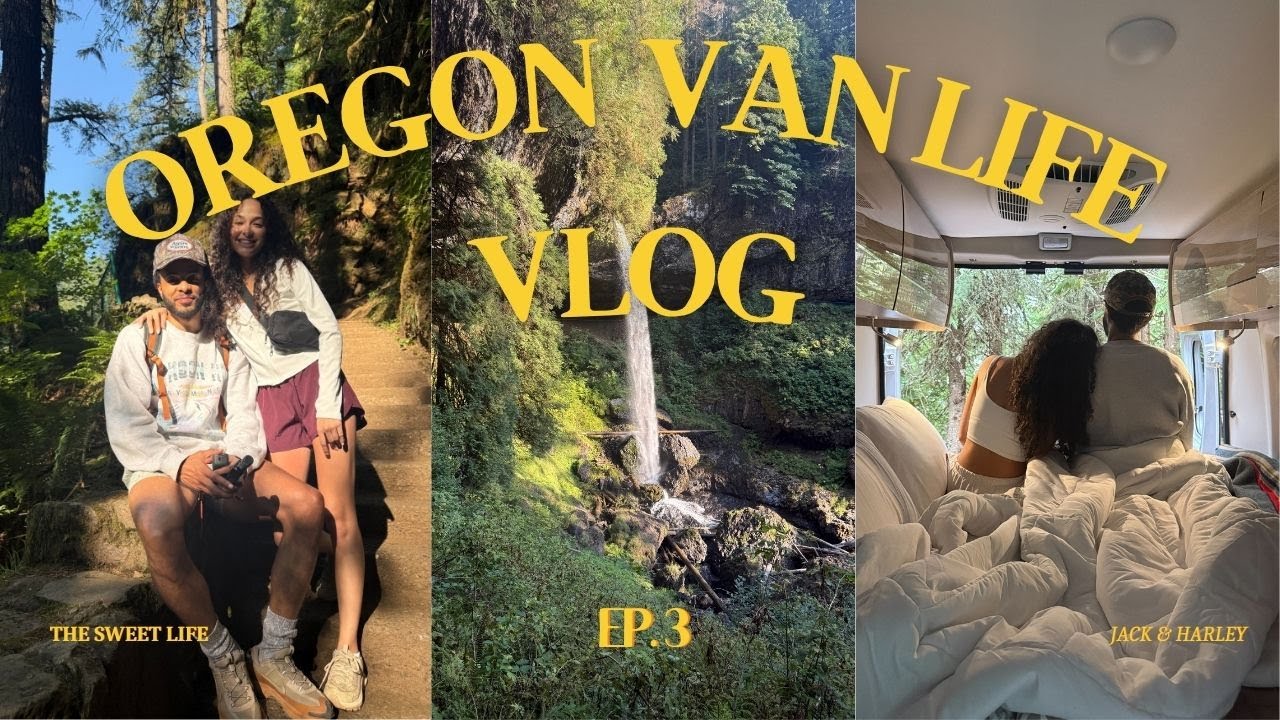Van Life in Oregon Episode 3 | Mount Hood Camping, Silver Falls & Jack’s Birthday