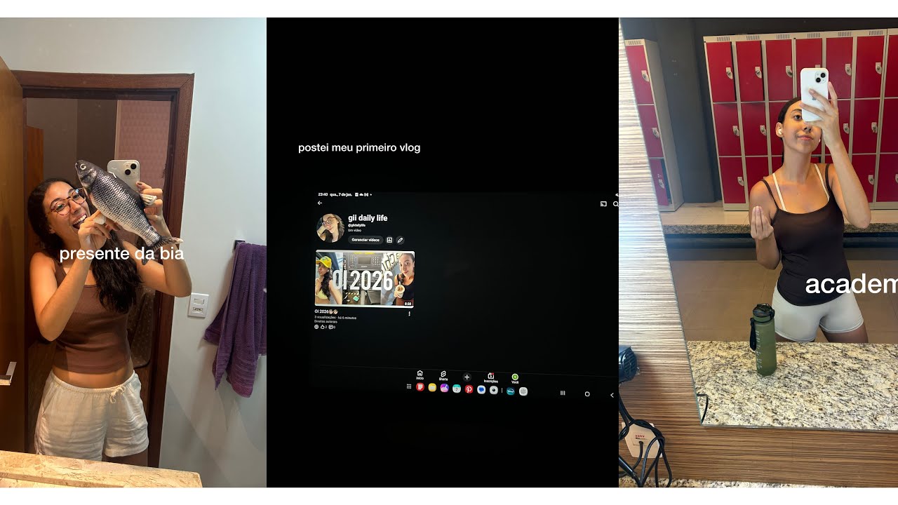 vlog de dois dias nas férias 
