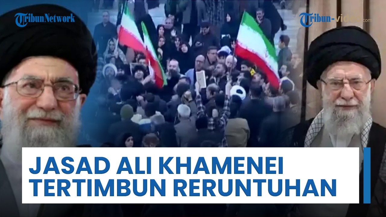 Jasad Ali Khamenei Pemimpin Tertinggi Iran Ditemukan di Bawah Reruntuhan seusai Serangan Israel-AS