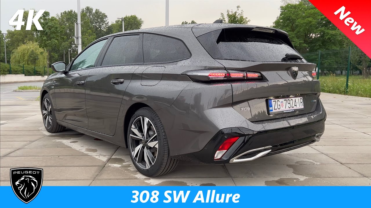 Peugeot 308 SW 2022 ПОЛНЫЙ Углубленный обзор в 4K | Внешний вид - Интерьер (ощущение премиум-класса)