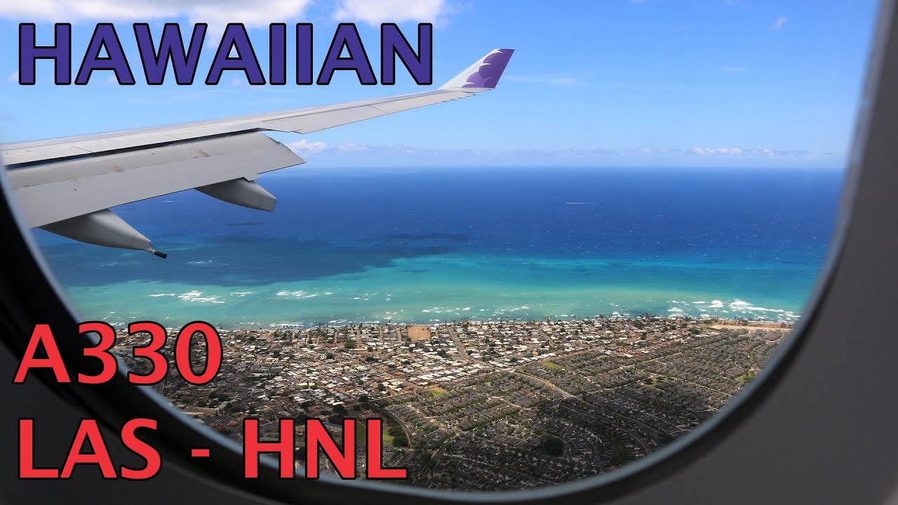 Hawaiian Airlines A330 flight Las Vegas - Honolulu trip report