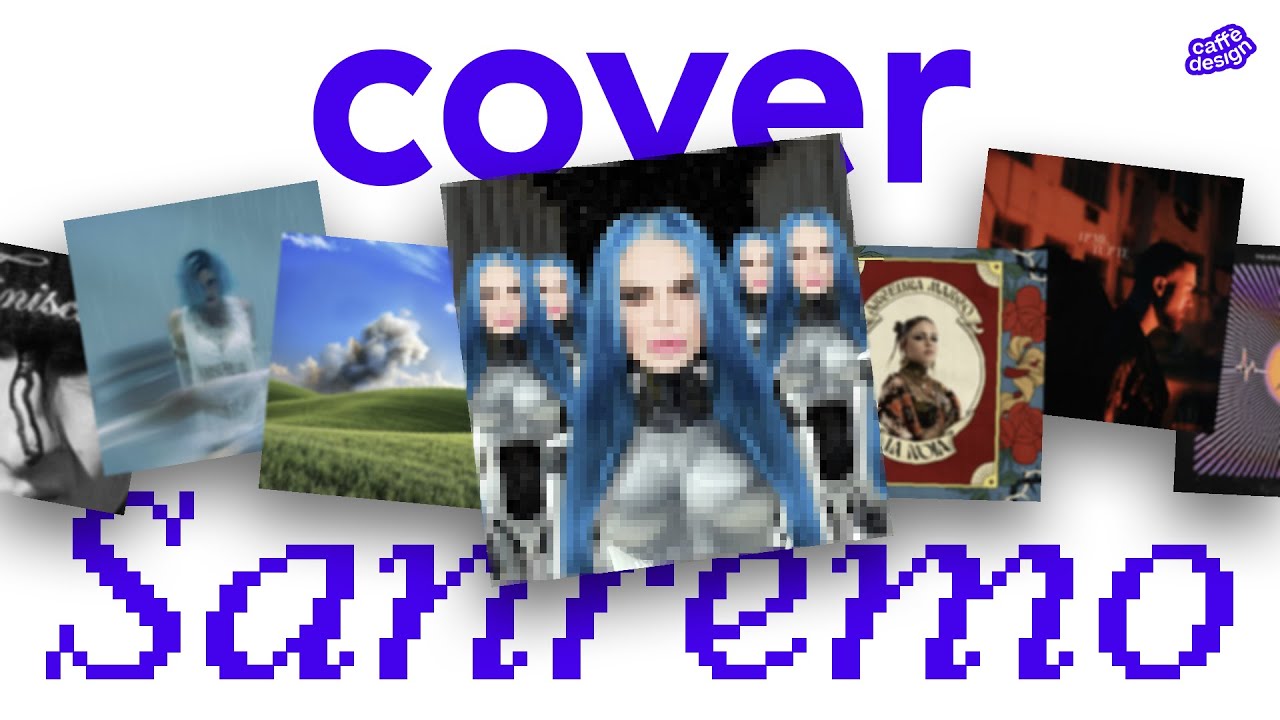 Il design di Sanremo 2024 - Logo, branding, cover, pubblicità