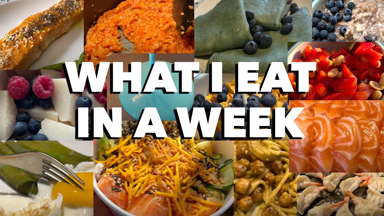 What I eat in a week 🥑🍣 | Arileigheas