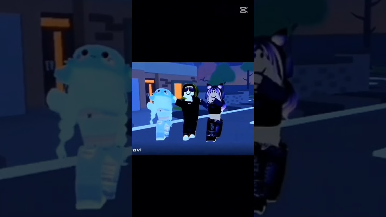 Dancing with my bff and a fan #roblox #edit