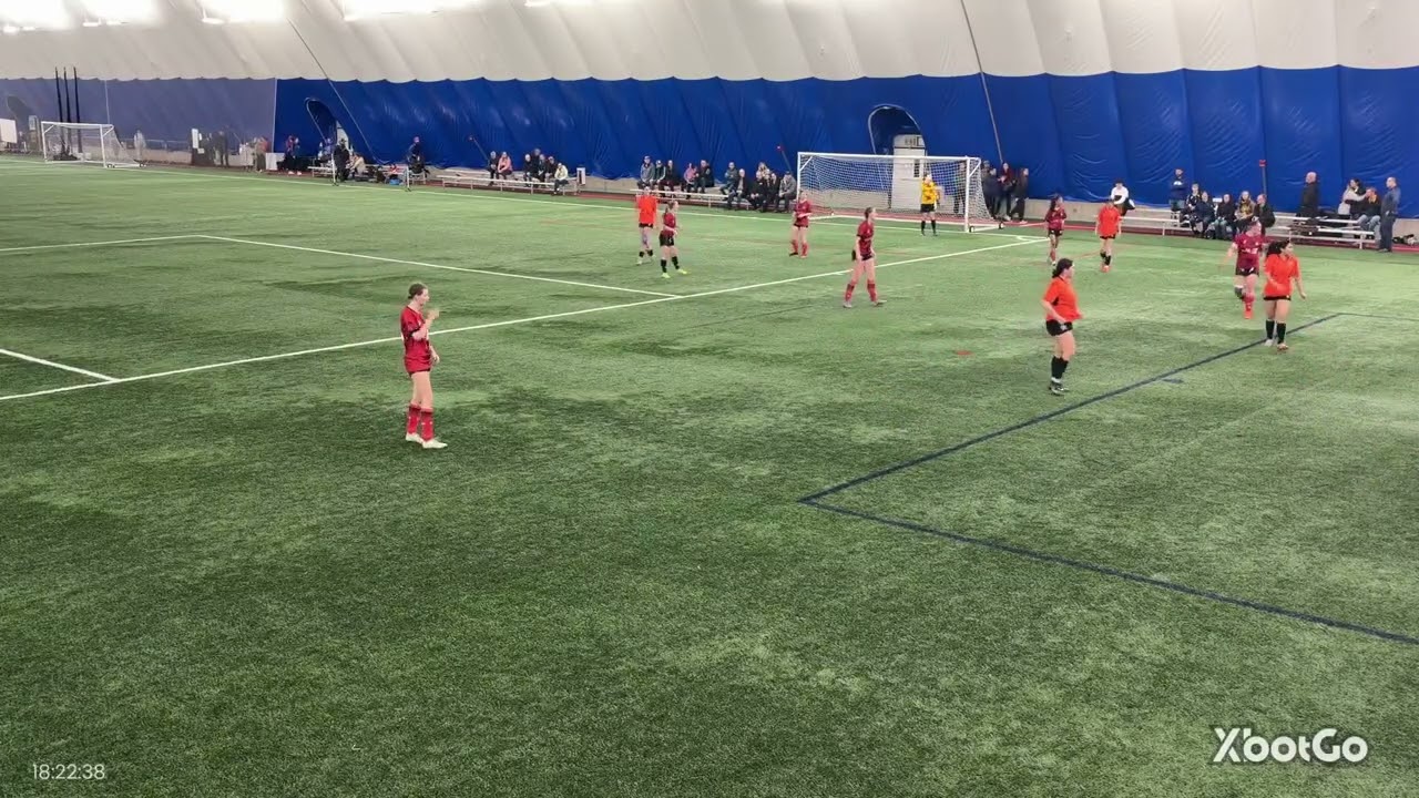 Indoor 2025/26 Edmonton Sting U19 girls (Matthiesen) VS South West United (Cleary)      first half