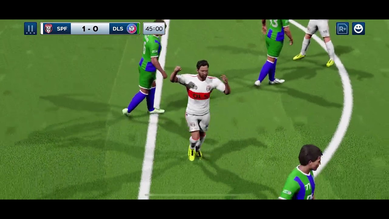 Vitória de virada com direito a gol de falta do messi no dream league live- atlético de carniças 03