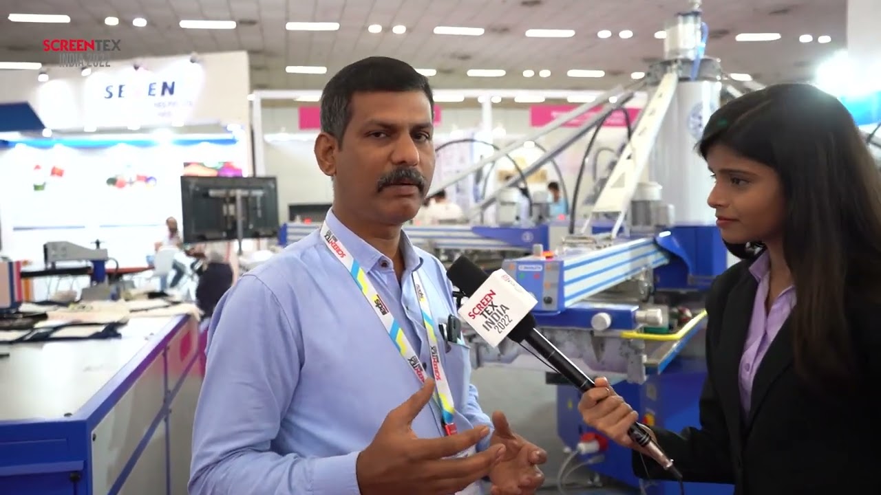 Bharath Fushing | Interview @ScreenTexIndia2022, 29-31July 2022 at Pragati Maidan