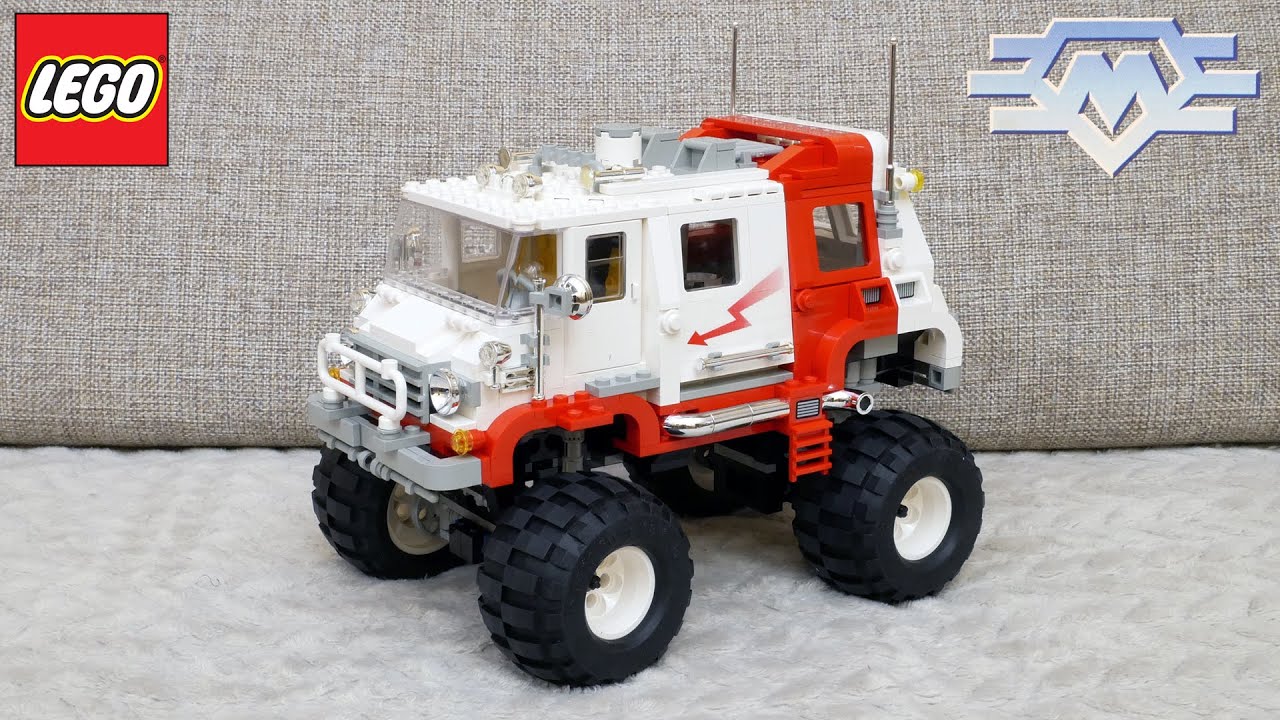 Хрома много НЕ БЫВАЕТ: Бигфут Минивэн Багги ЛЕГО Model Team 5561, Обзор набора 1997 года