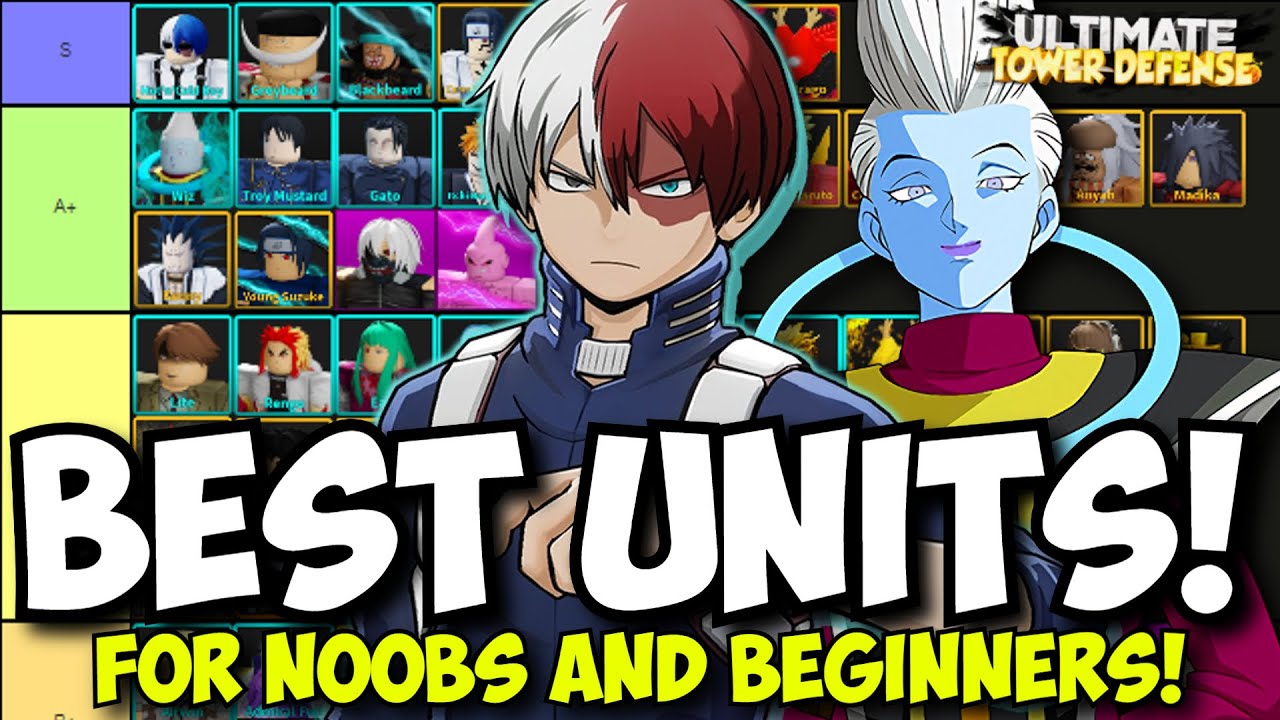 Best UTD Units for Noobs & Beginners To Get GOLD FAST! | Ultimate Tower Defense Beginner Tier List