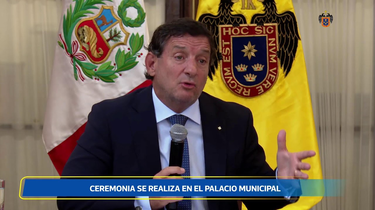 El alcalde de Lima recibe al ministro de Seguridad Pública y Justicia de El Salvador l 12 de febrero