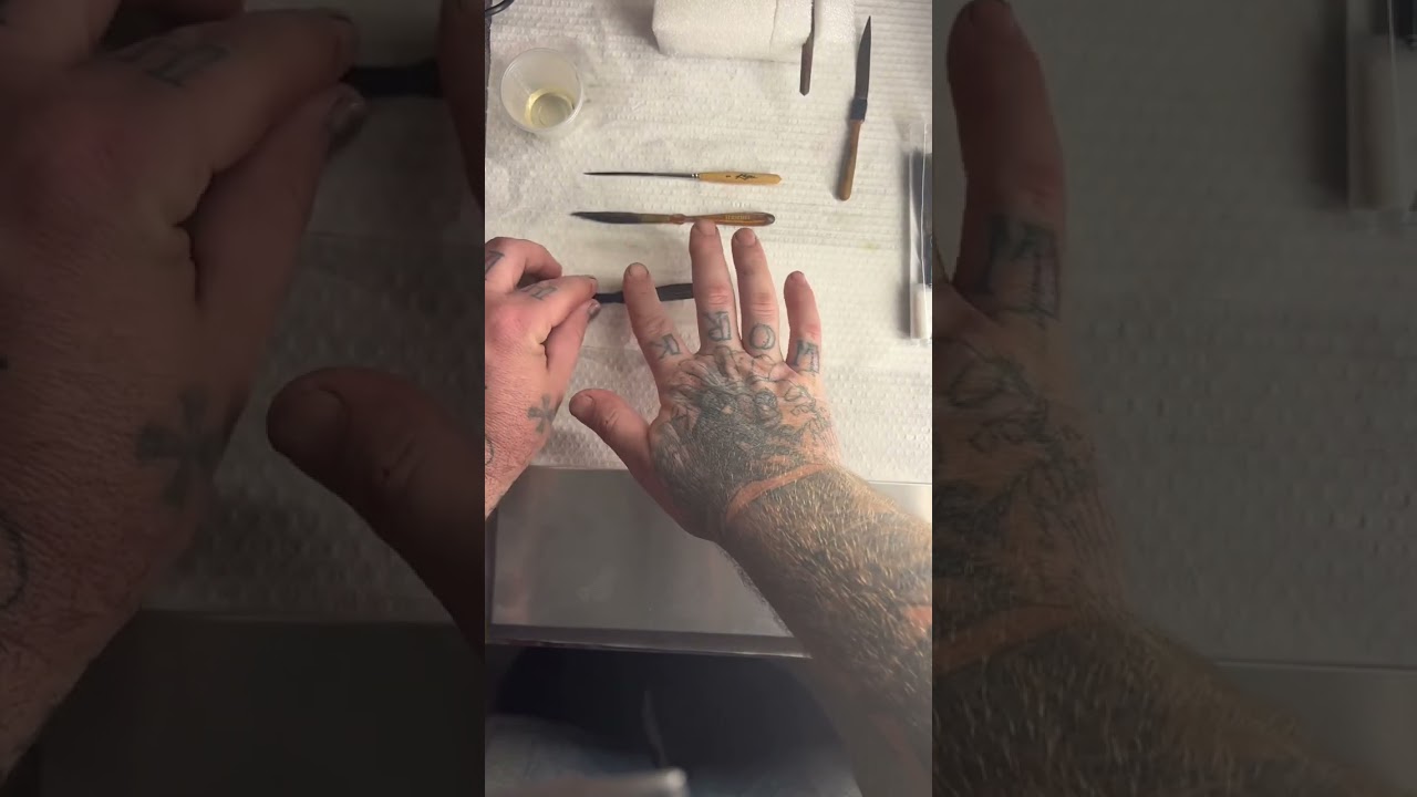 Pinstriping brushes and their care!
