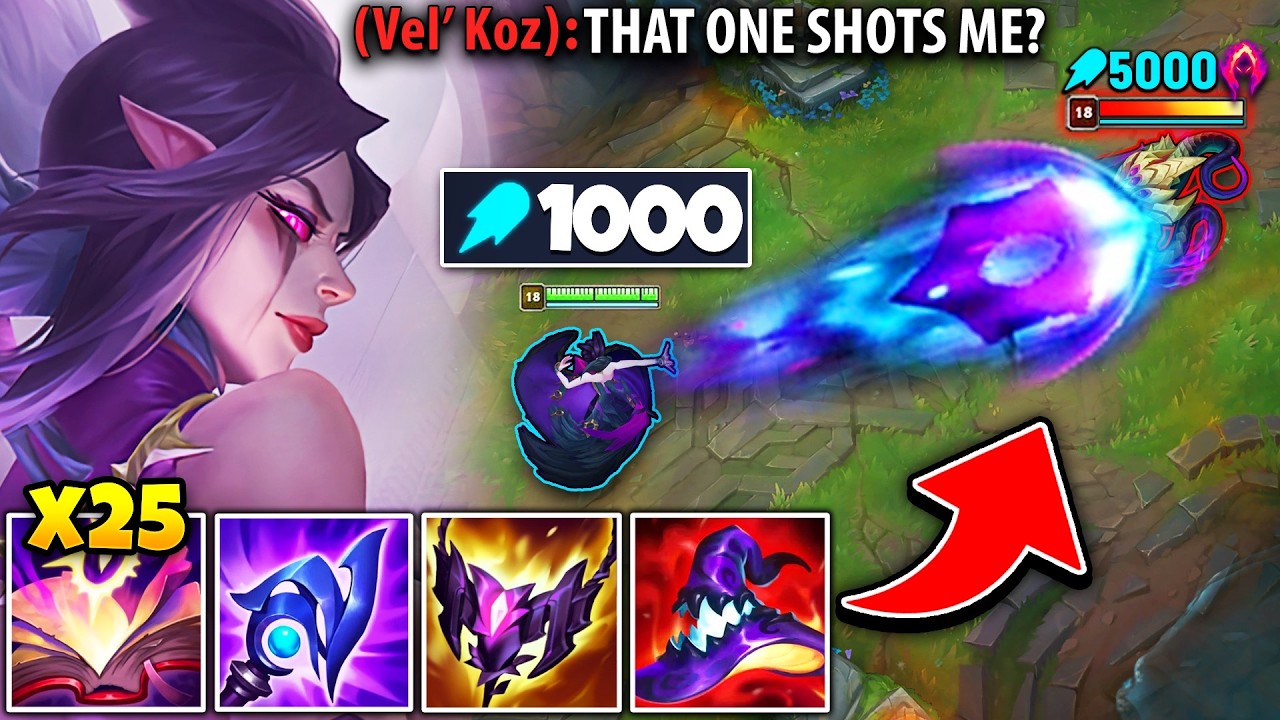 Morgana with 1000 AP kills you with just ONE button... (DODGE MY Q OR DIE)