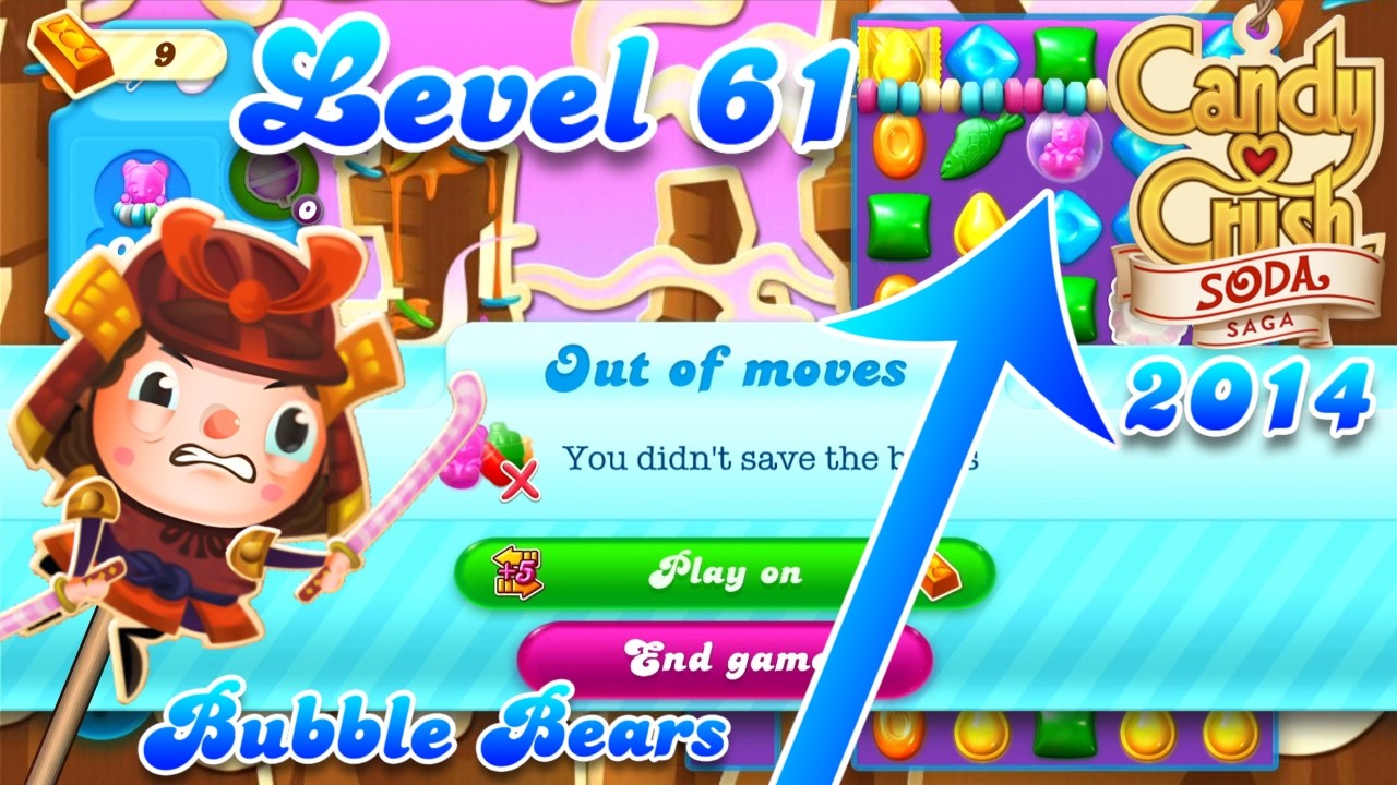 Level 61 Painful Moment - 2014 OG Candy Crush Soda