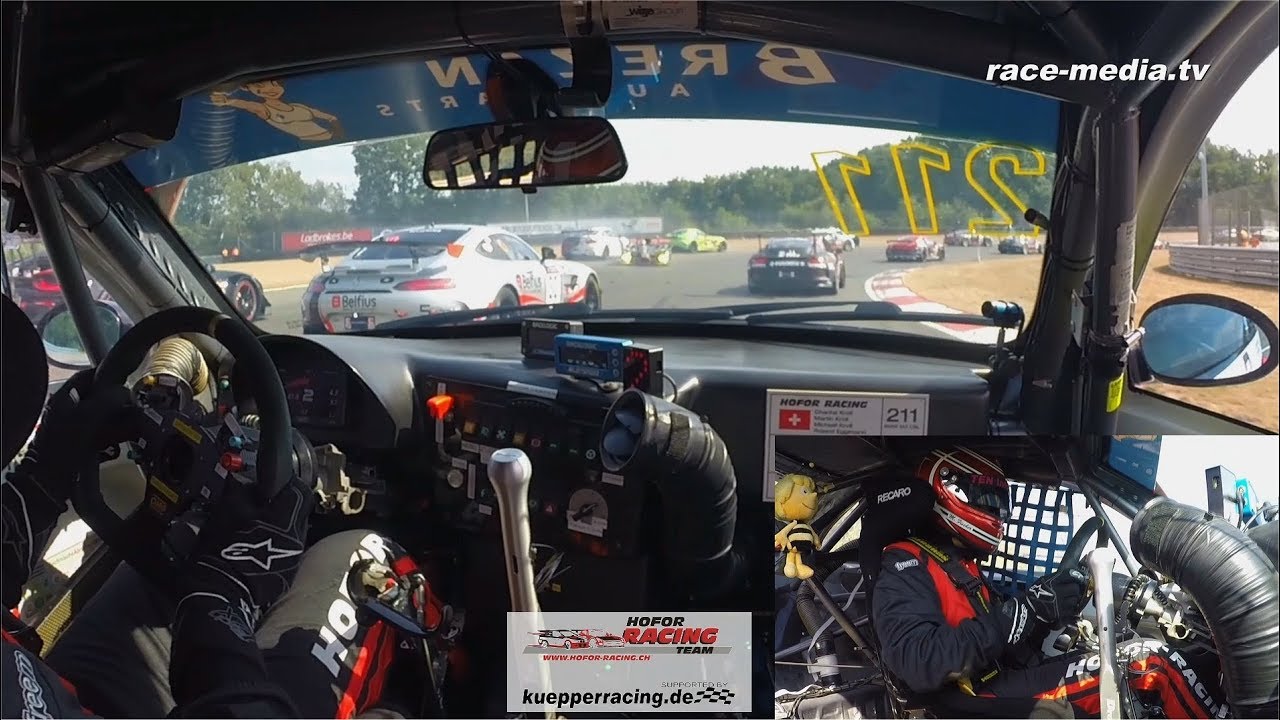 BMW M3 Touring Car 24 Hours Zolder 2018 Fischer Schrey Hofor Racing race-media.tv Onboard Motorsport