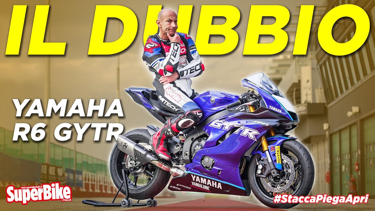 PIÙ FACILE DI UNA R1? NON PROPRIO... Yamaha R6 GYTR: la prova in pista a Misano