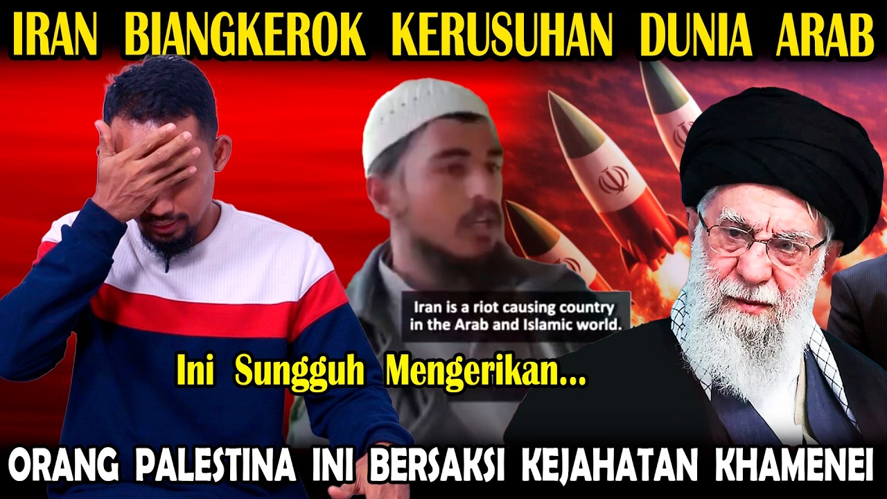 Ali Khamenei Penjahat!! Iran Adalah Negara Yang Sering Memicu K3rusuh4n Di Dunia Arab Dan Islam!