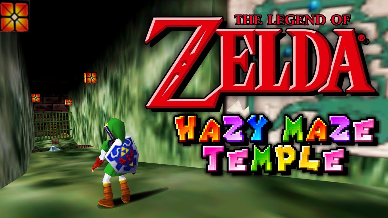 Zelda: Hazy Maze Temple - OoT x SM64 Mod (No Commentary)