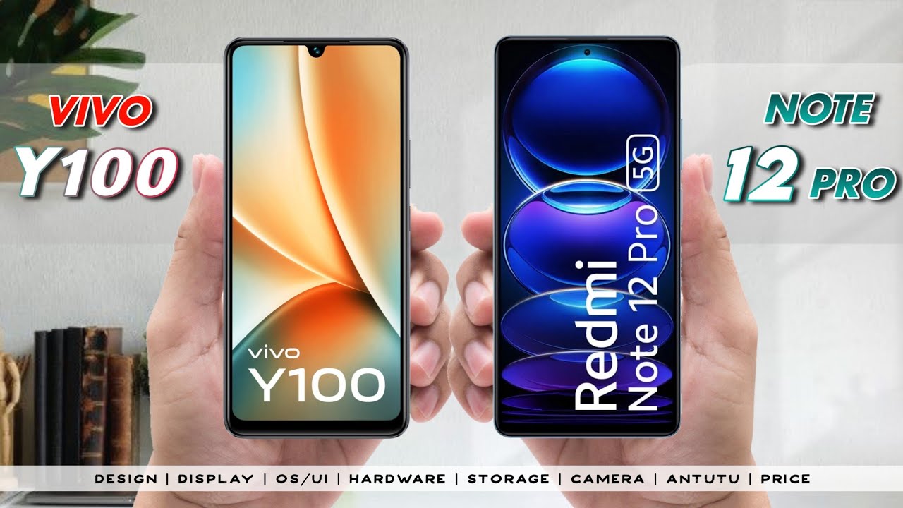 vivo Y100 vs Redmi Note 12 Pro | Full Comparison ⚡