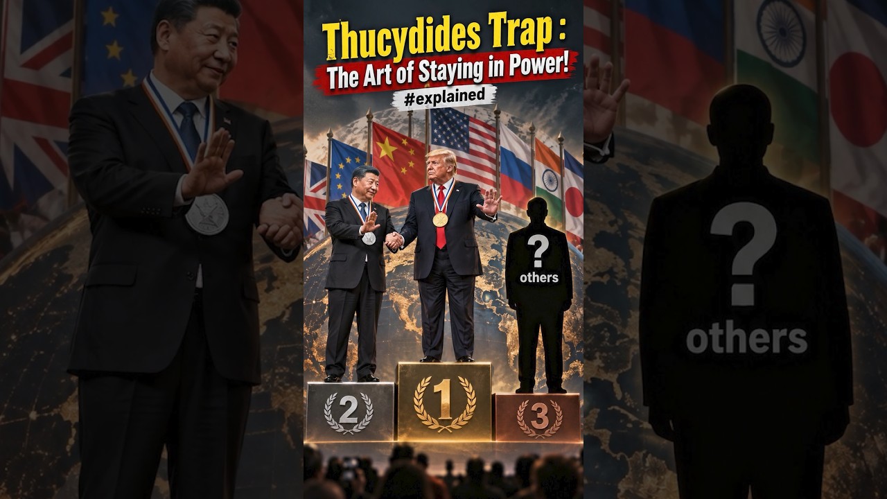 Thucydides Trap Explained: The Art of Staying in Power! 🌍 | US vs China
