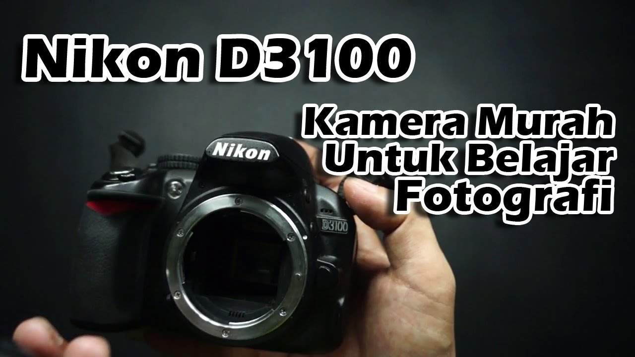 Nikon D3100 - Kamera Murah Untuk Belajar Fotografi #NikonD3000 #nikon #KameraMurah