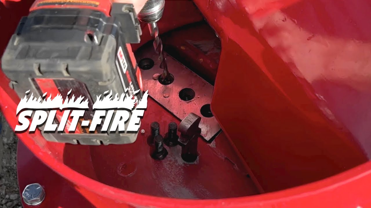 How to: Remove Blade Bolts on 4000 series Wood Chippers