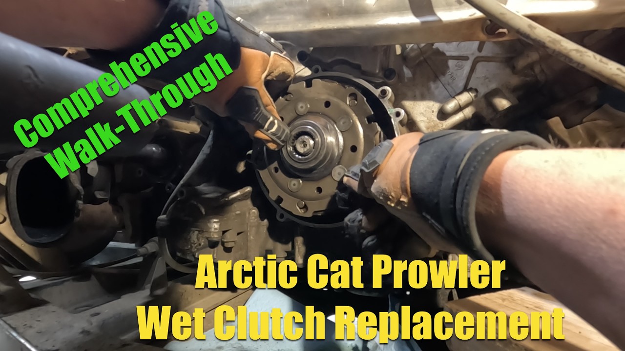 How To: Arctic Cat Prowler XTZ Wet Clutch Replacement (Learn from my FAILURES!)