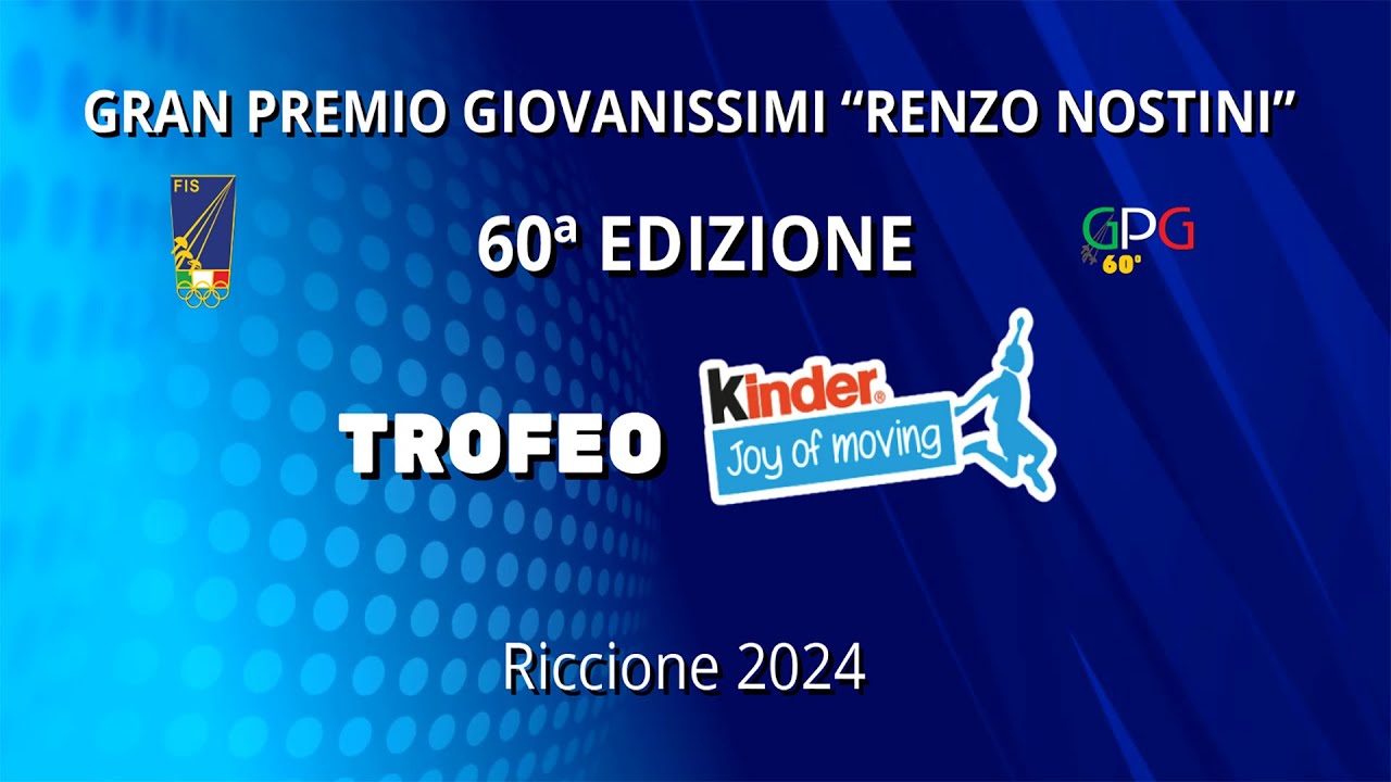 60° Gran Premio Giovanissimi “Renzo Nostini” – Trofeo Kinder Joy of Moving | Prima giornata