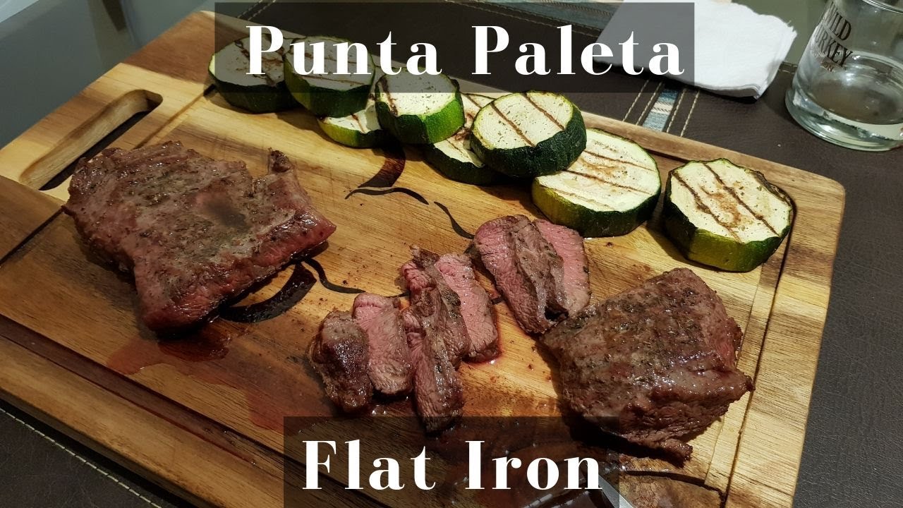 PUNTA PALETA a la PARRILLA a gas 🔥🥩 [FLAT IRON] 🥩 ◼️ [ZUCCHINI] Asado 🥒  | William Priets