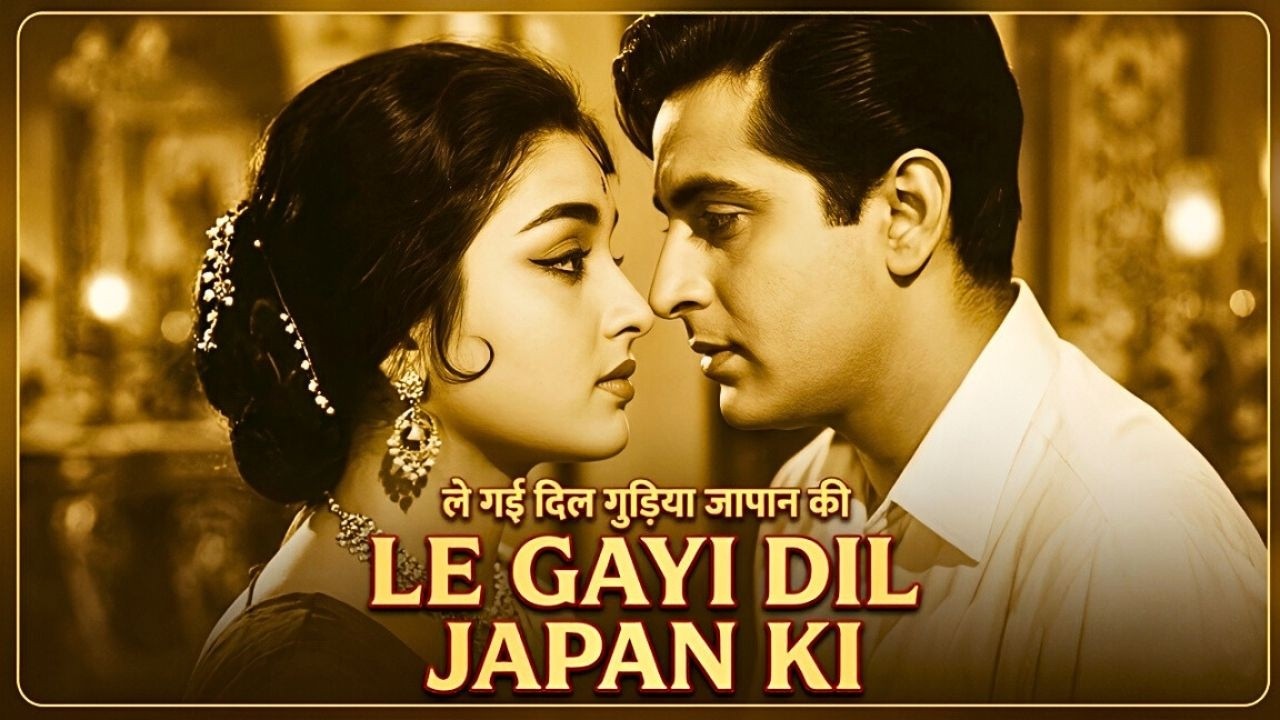 Le Gai Dil Gudiyaa Jaapaan Ki - आशा पारेख & जॉय मुखर्जी रोमांटिक सॉंग | Mohd Rafi | Love In Tokyo