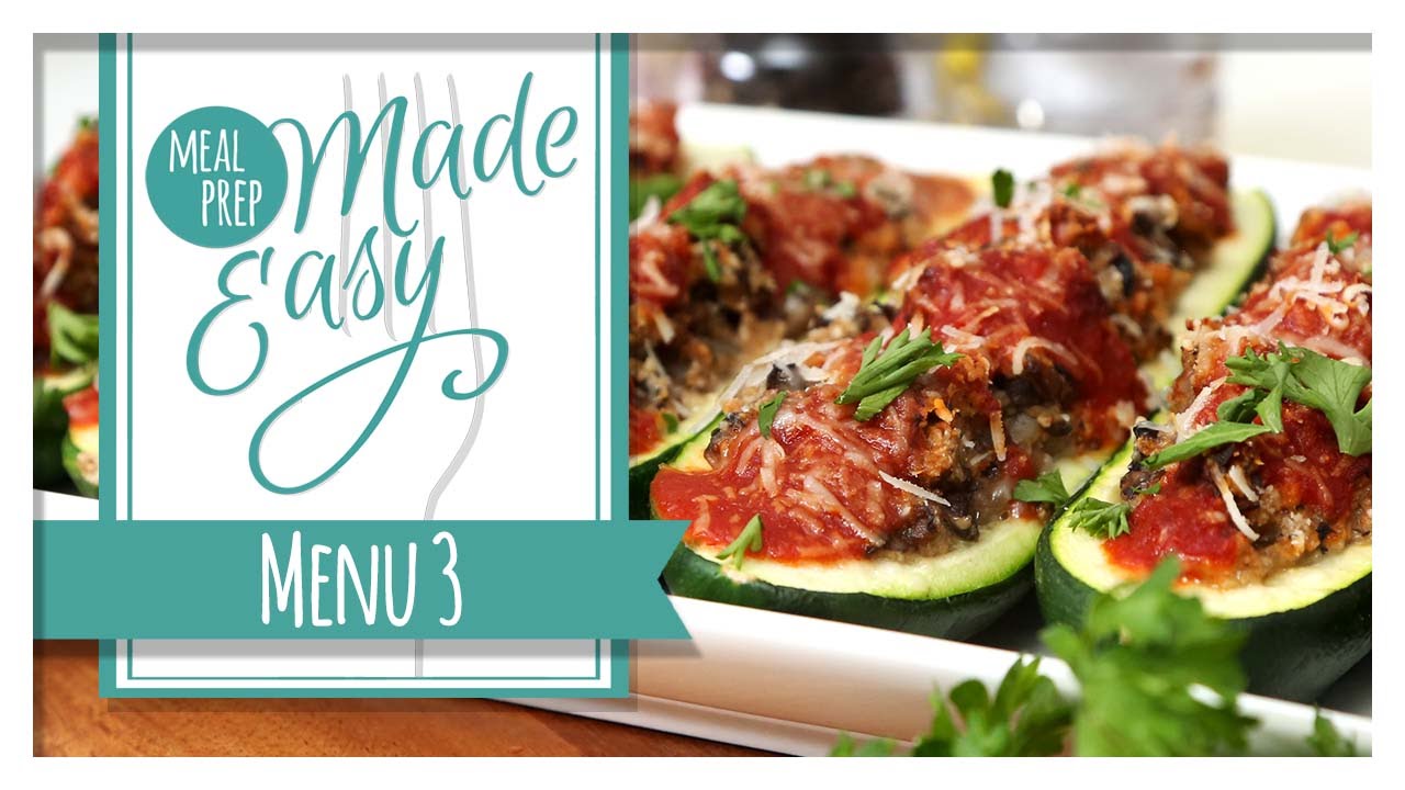 Healthy Meal Prep | Menu 3