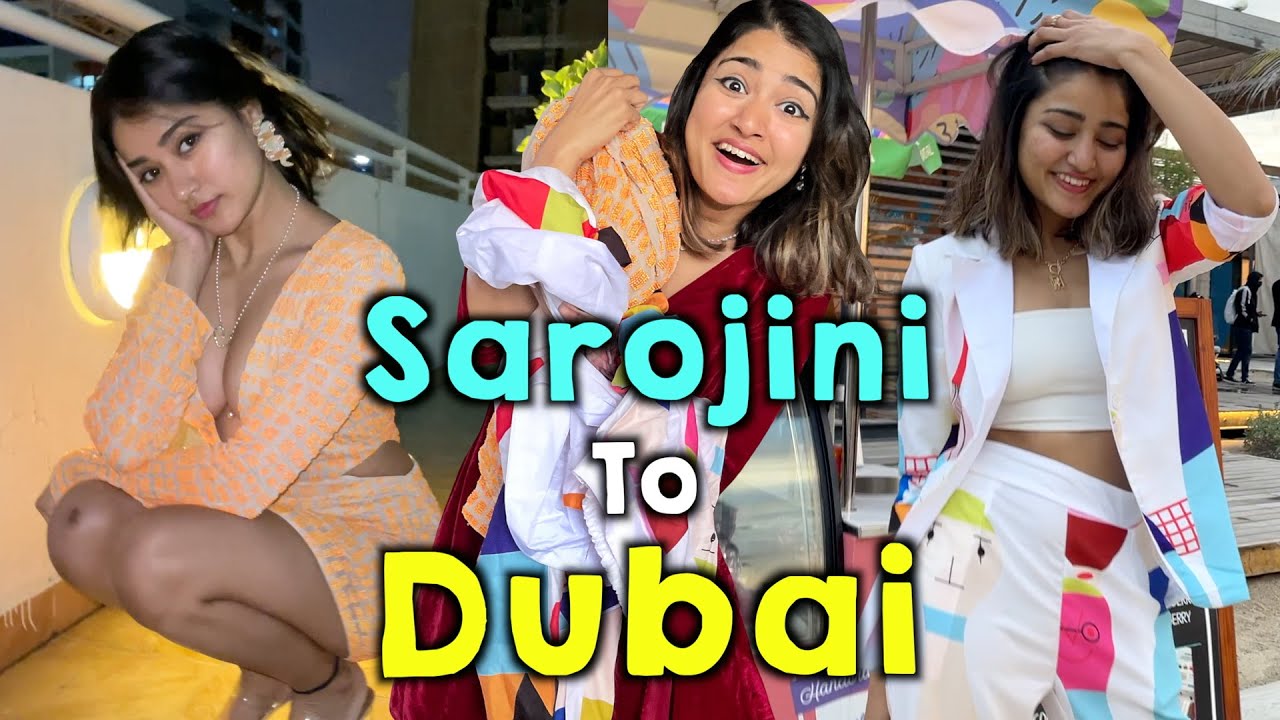 I Wore Cheap Sarojini Nagar Outfits in DUBAI 😳