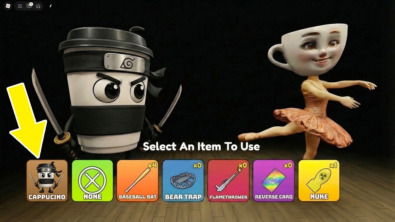 Enter Brainrot - NEW WEAPON Cappuccino Assassino 67