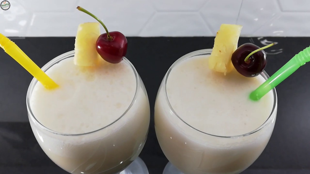 Pina Colada Recipe | Refreshing Drinks Recipes | Summer Drinks | Tasty Food Recipes