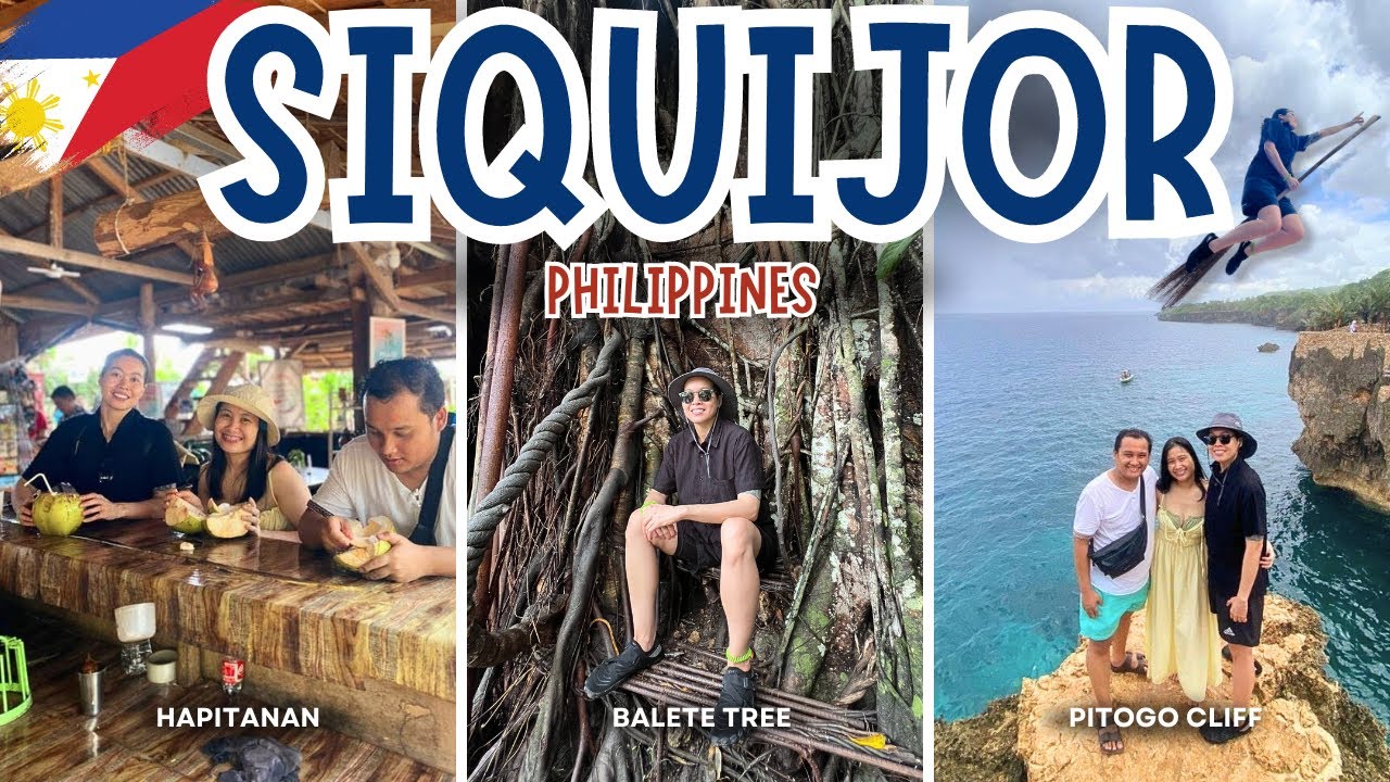 SIQUIJOR TOUR 🇵🇭 | 24 HOURS ON SIQUIJOR ISLAND, PHILIPPINES