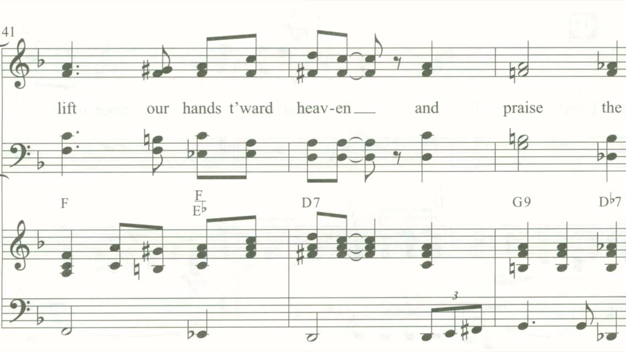 Let’s Just Praise the Lord, by Bill Gaither, arr. Russell Mauldin