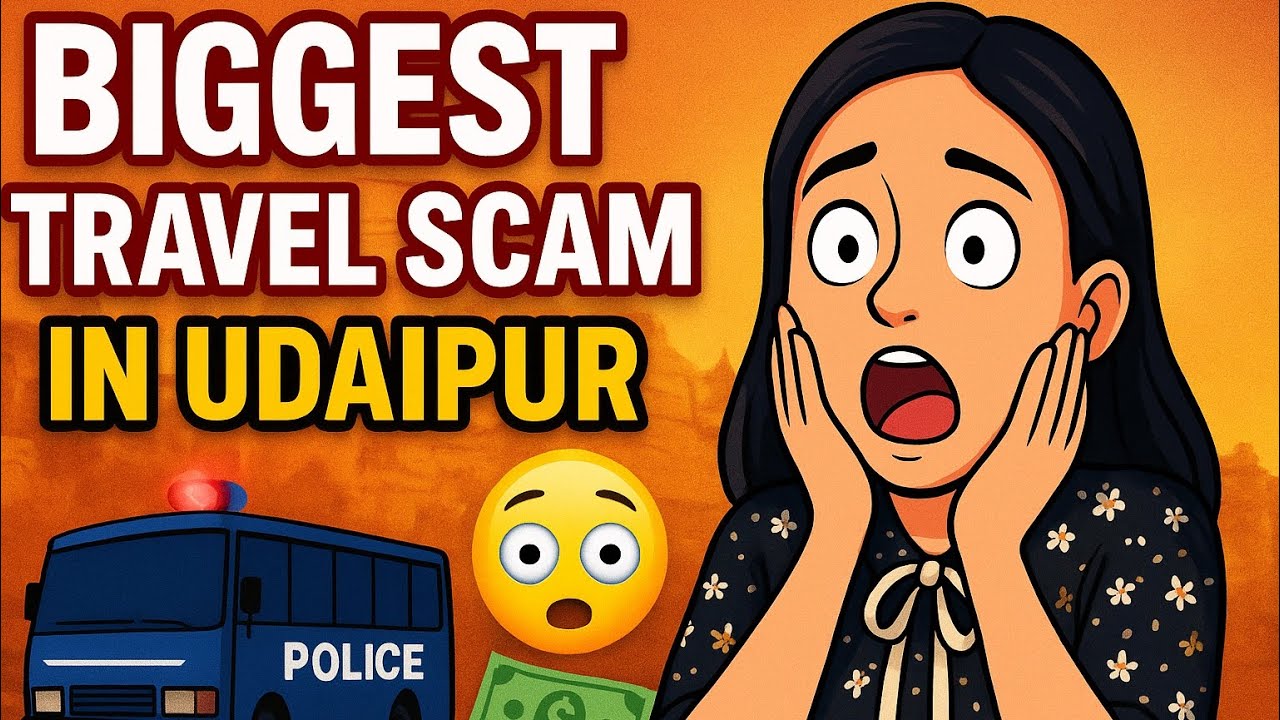 🚨 Biggest Travel Scam in Udaipur | My Shocking Experience with Police & Tourists