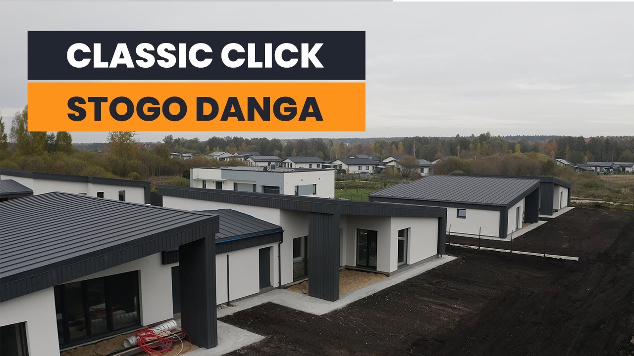 CLASSIC CLICK stogo danga privačiame namų kvartale Pagiriuose!