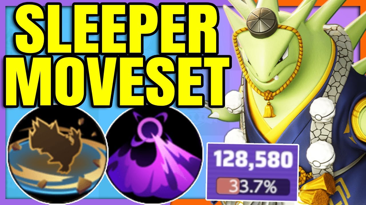 ANCIENT POWER is Perfect for TYRANITAR in games like these | Pokemon Unite