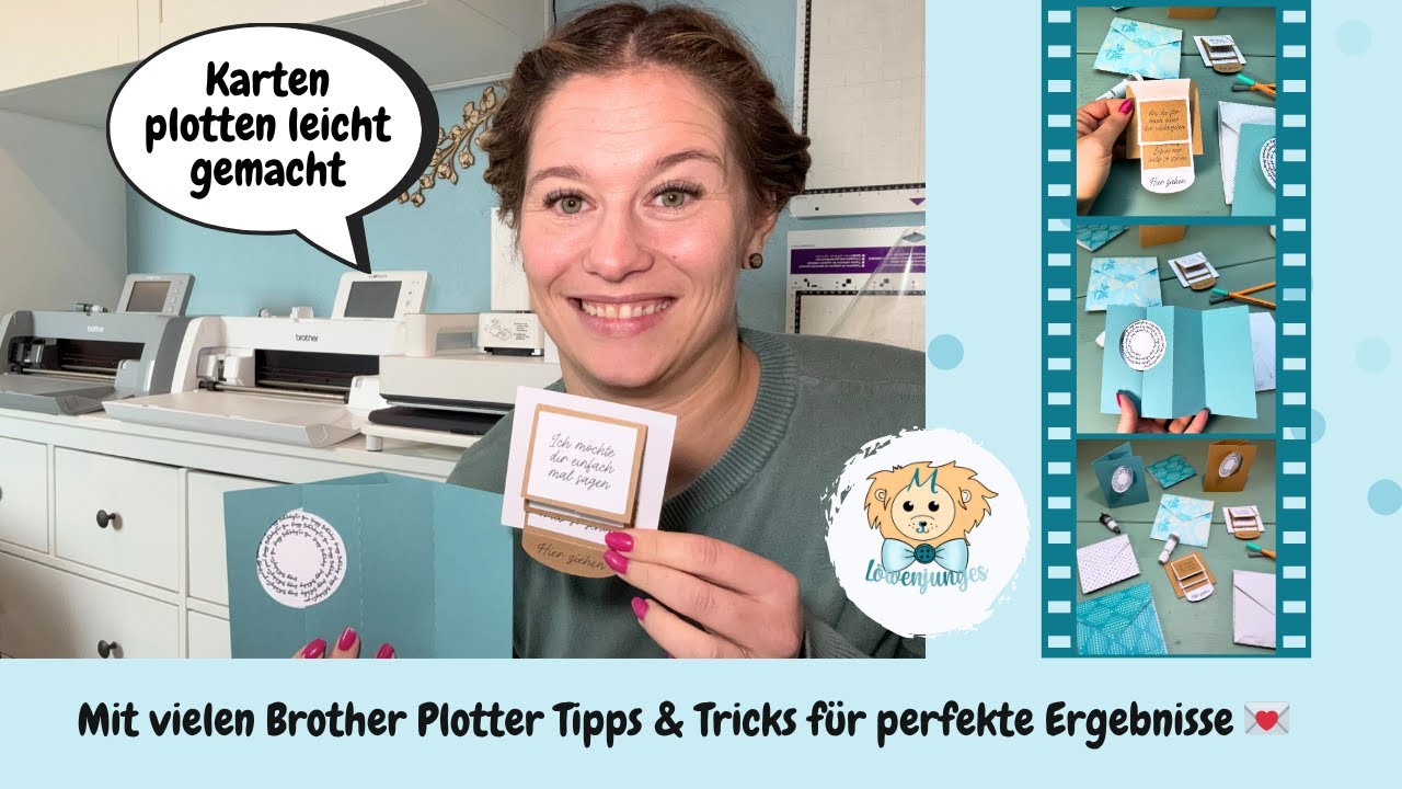 Karten plotten leicht gemacht | Brother Plotter Tipps & Tricks für perfekte Ergebnisse 💌